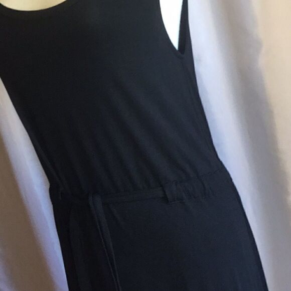 GAP tank style dress in black size medium tie frnt - Picture 7 of 13